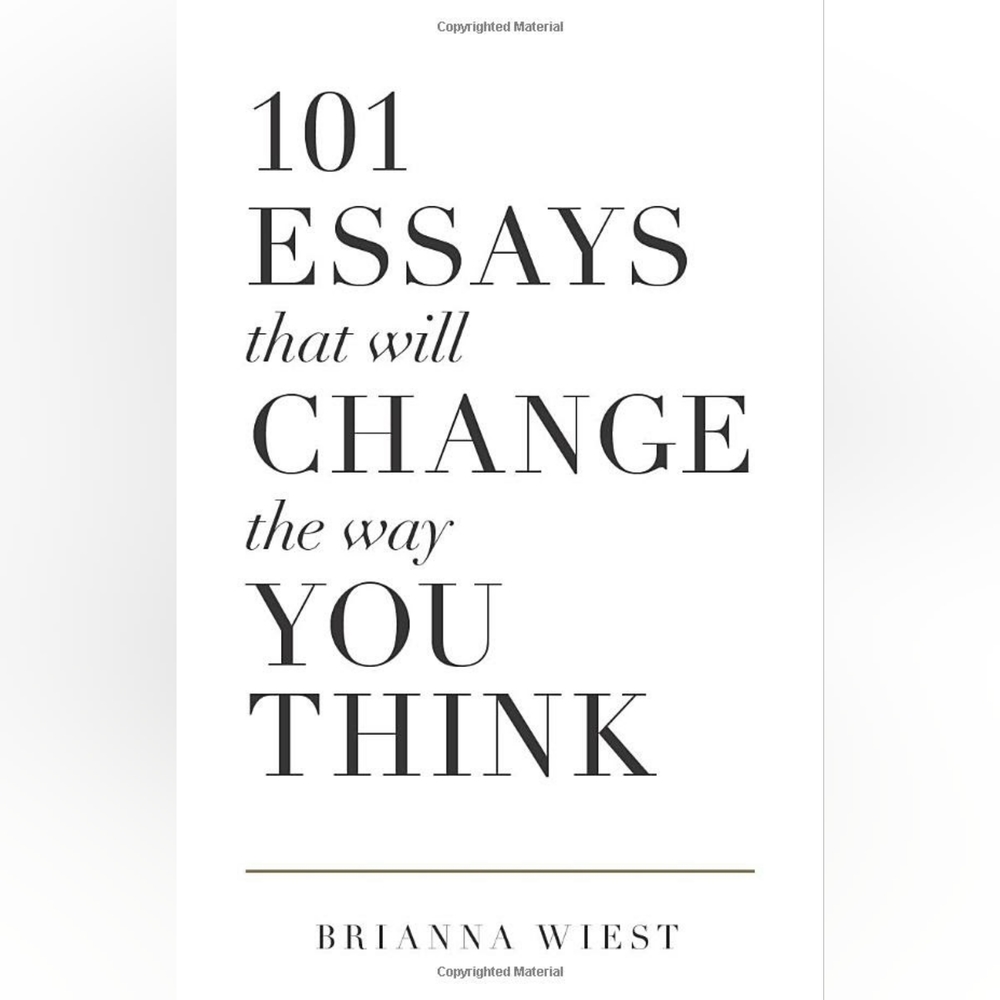 [Brand New] 101 Essays that will change the way you think